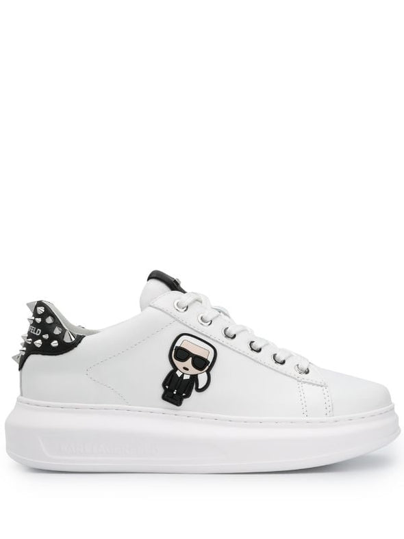 Karl Lagerfeld 'Spike Black Heel'