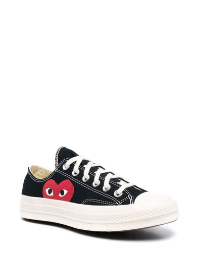 The Comme Des Garçons Play x Converse Chuck 70 Ox ‘Black’