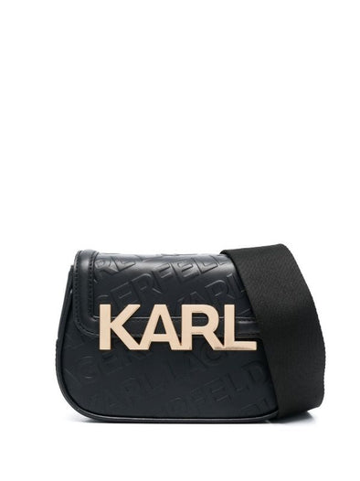 Karl Lagerfeld
K/Letters logo-embossed crossbody bag