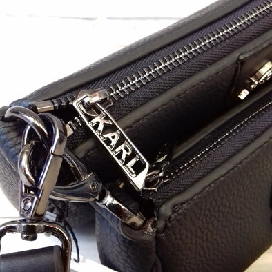 Karl Lagerfeld logo side bag