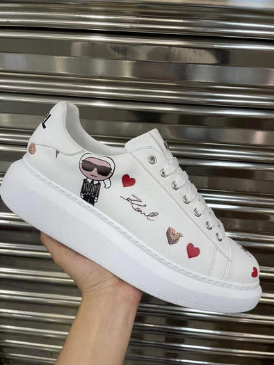 Karl Lagerfeld ' Love & Hearts" Sneaker