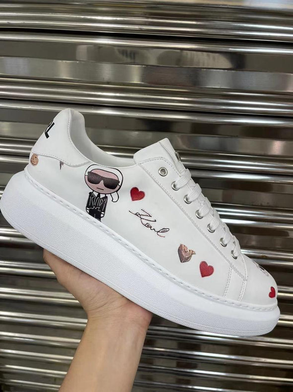 Karl Lagerfeld ' Love & Hearts" Sneaker