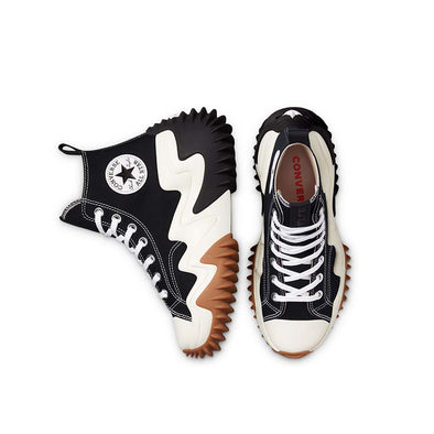Converse Men's Runs Star Mid Black Sneaker